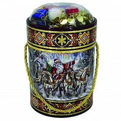 Под. Туба Мороз Иваныч с новогодними игрушками (П0500С4009)